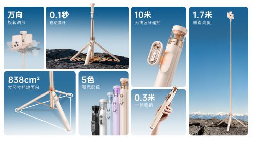 地开”自拍杆新纪元！ 重新定义影像自由凯发K8登录SEAJIC施吉客开启“落